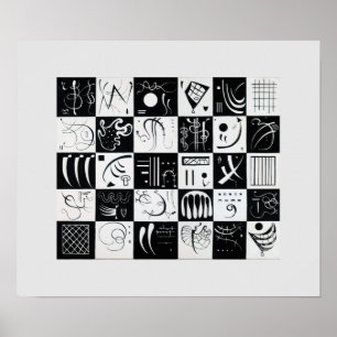 Trettio av Wassily Kandinsky Poster