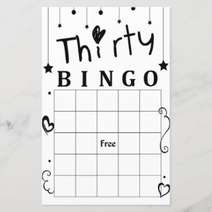 Trettio bingo-spel