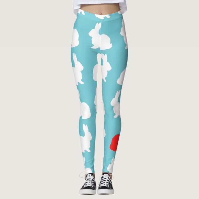 Trettio Kaniner Funky Leggings (Framsida)