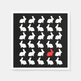 Trettio Lycklig Bunnies Pappersservett