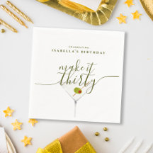 Trettio Martini 30års födelsedag Party