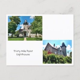 Trettio mikropunkts fyr vykort