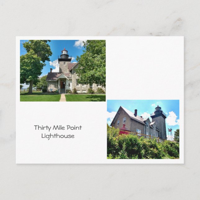 Trettio mikropunkts fyr vykort (Framsida)