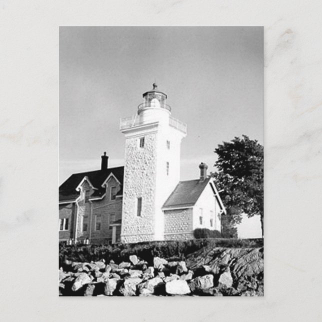 Trettio mikropunkts fyr vykort (Framsida)