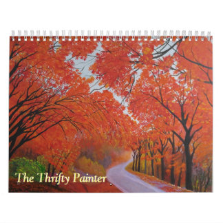 Trettio Painter World Scenes Original Landscapes Kalender