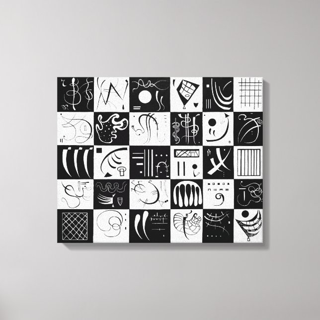 Trettio | Wassily Kandinsky | Canvastryck (Framsida)