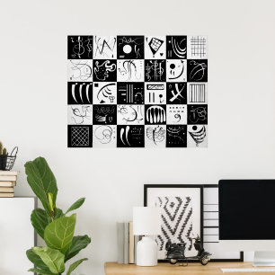 Trettio Wassily Kandinsky Poster