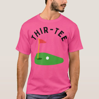 Trettioårs golf födelsedagsfest Trettio golf par- T Shirt