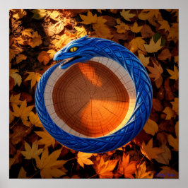 Tretton symboler: Ouroboros Poster utskrift