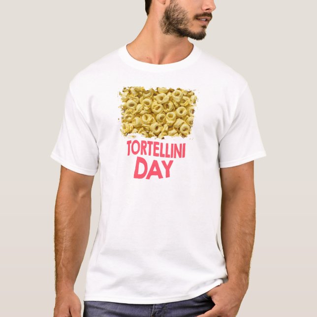 Trettonde Februari - Tortellinidag T-shirt (Framsida)