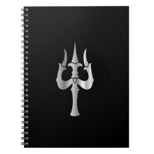 Treudd av Lord Shiva- Hinduism Anteckningsbok Med Spiral