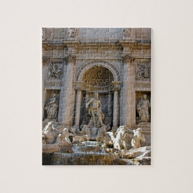 Trevi Brunnen in Rom - Italien Pussel (Vertikal)