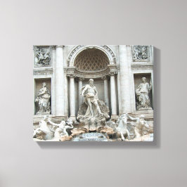 Trevi Fontän Canvas
