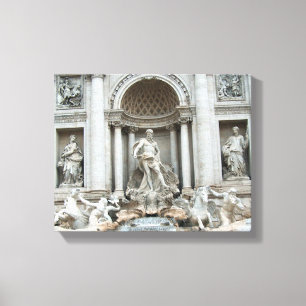 Trevi Fontän Canvas