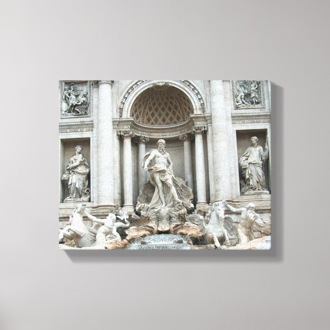 Trevi Fontän Canvas (Framsida)