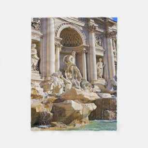 Trevi fontän fleecefilt