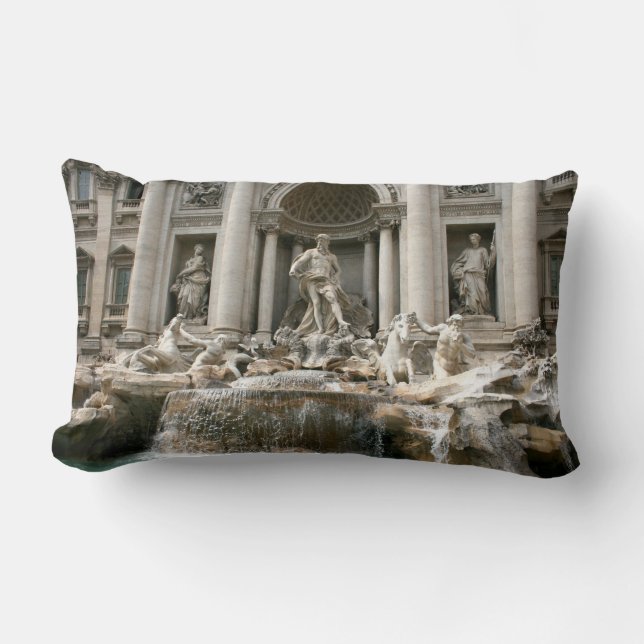 Trevi-fontän (Fontana di Trevi) - Rome Lumbarkudde (Framsida)