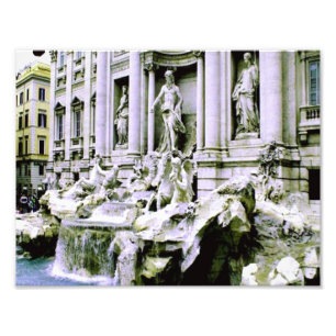 Trevi Fontän Fototryck
