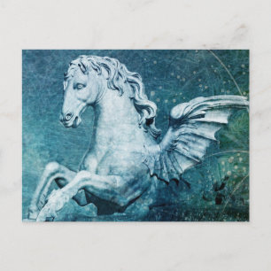 Trevi Fontän Horse Vykort