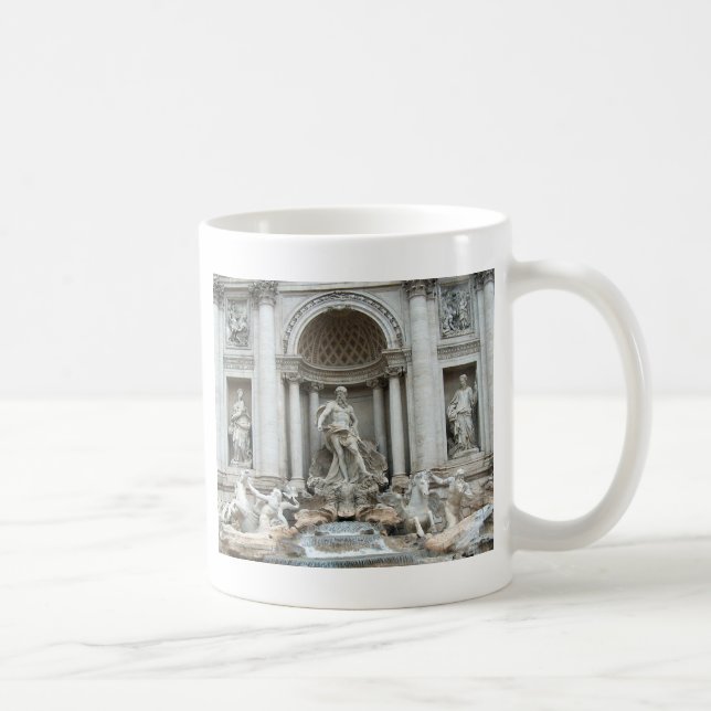 Trevi Fontän i Rom, Italien Kaffemugg (Höger)