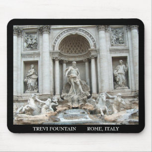 Trevi Fontän i Rom, Italien Musmatta