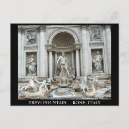 Trevi Fontän i Rom, Italien Vykort