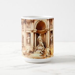 Trevi Fontän, Italien Rom Kaffemugg
