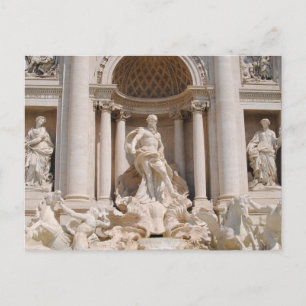 Trevi Fontän Italien Scener vykort