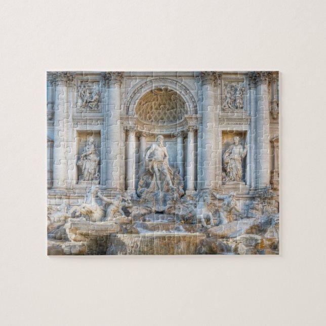 Trevi Fontän (italienska: Fontana di Trevi) 5 Pussel (Horisontell)