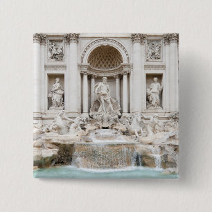 Trevi Fontän (italienska: Fontana di Trevi) Knapp