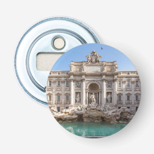 Trevi Fontän på morgonen tidigt - Rom, Italien Flasköppnare