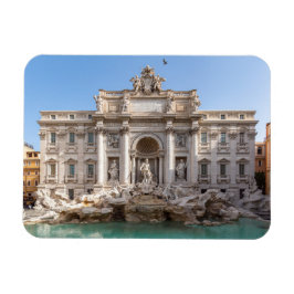 Trevi Fontän på morgonen tidigt - Rom, Italien Magnet