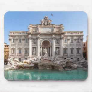Trevi Fontän på morgonen tidigt - Rom, Italien Musmatta