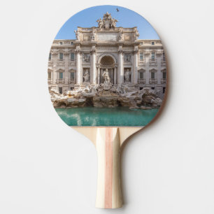 Trevi Fontän på morgonen tidigt - Rom, Italien Pingisracket