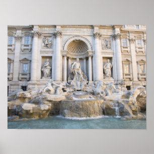 Trevi Fontän Poster