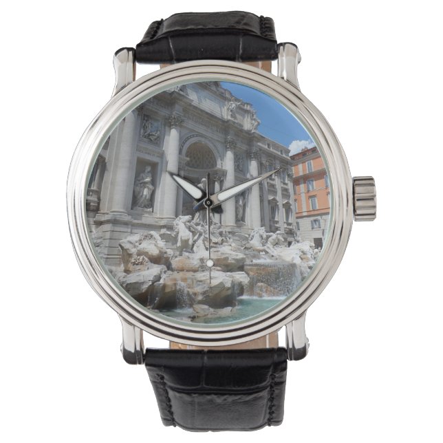 Trevi Fontän-Rom Armbandsur (Framsida)