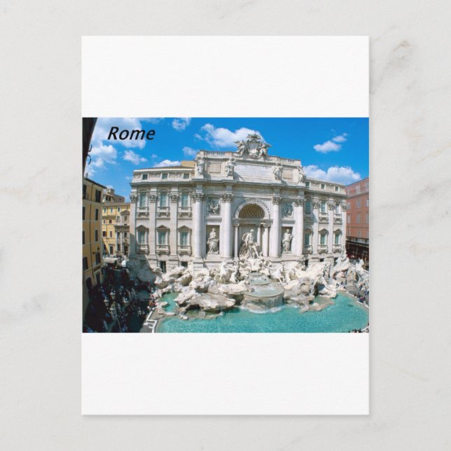 Trevi-Fontän-Rom-Italien-[kan.k].JPG Vykort (Framsida)