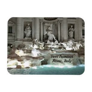 Trevi Fontän, Rom Italien Magnet