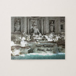 Trevi Fontän, Rom Italien Pussel