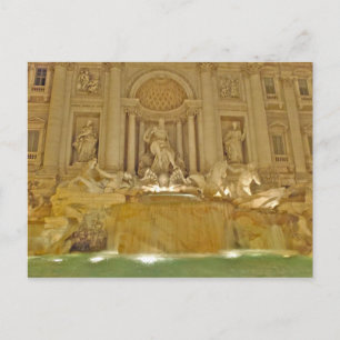 Trevi Fontän - Rom, Italien Vykort