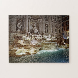 Trevi-fontän - Roma, Italia pussel