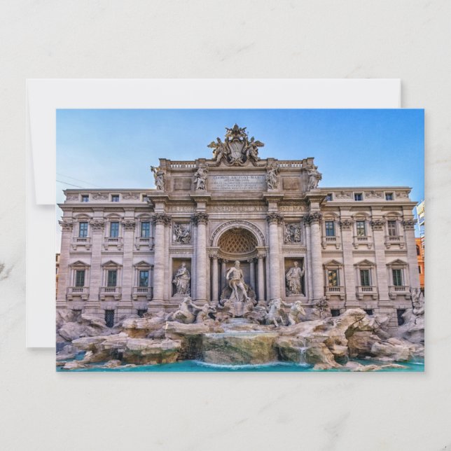 Trevi fontän, Roma, Italien (Framsida)