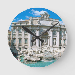 Trevi-Fontän-Rome-Italien [kan.k] .JPG Rund Klocka