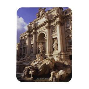 Trevi-fontän, Rome, italien Magnet