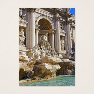 Trevi fontän visitkort