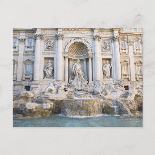 Trevi Fontän Vykort (Framsida)