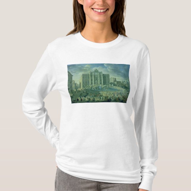 Trevi-fontänen i Rome, 1753-56 Tröja (Framsida)