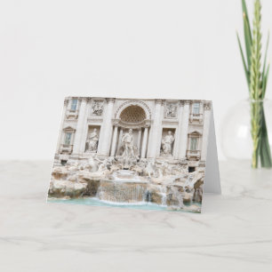 Trevi-fontänen (italienare: Fontana di Trevi) Kort