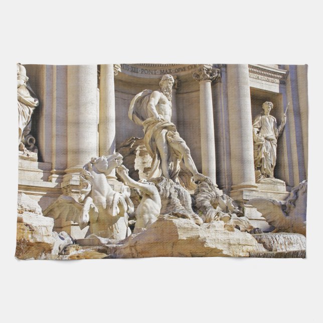 Trevi-fontänen Kökshandduk (Horisontell)