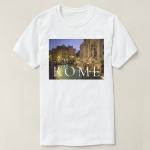 Trevi-fontänen på natten   Rom, Lazio, Italien T Shirt